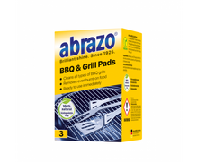 Įkelti vaizdą į galerijos rodinį, Plieno vilnos šveistukai - Abrazo BBQ & Grill Pads, 3 vnt.