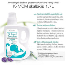 Įkelti vaizdą į galerijos rodinį, K-MOM skalbiklis