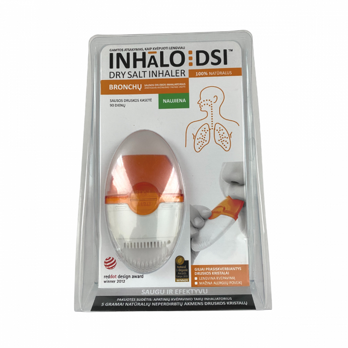 Bronchų Sausos Druskos Inhaliatorius Inhalo Dsi, 1 vnt.
