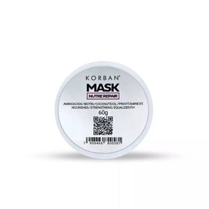 Item 1 of 1 Korban Mask Nutre Repair atstatomoji plaukų kaukė, 60 g.