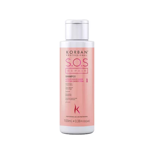 Korban S.O.S Repair atstatomasis plaukų šampūnas, 100 ml.