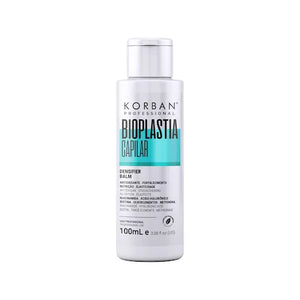 Korban Bioplastia Capilar Densifier Balm intensyviai atstatanti plaukų kaukė, 100 ml.