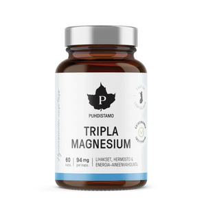Trigubas magnis, 60 kapsulių