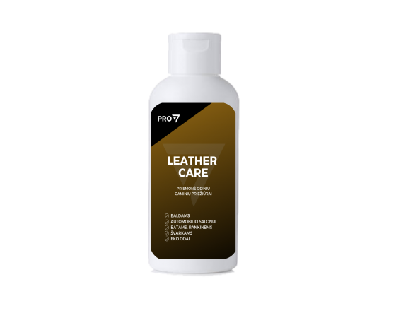 Priemonė odos priežiūrai - LEATHER CARE 125 ml