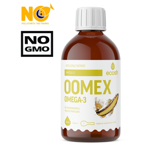 OOMEX žuvų taukai, 300ml