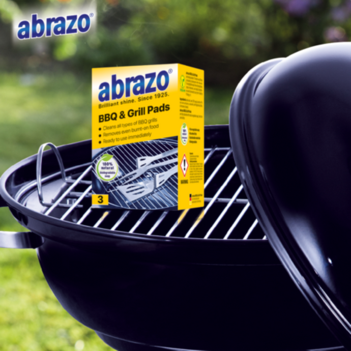 Plieno vilnos šveistukai - Abrazo BBQ & Grill Pads, 3 vnt.