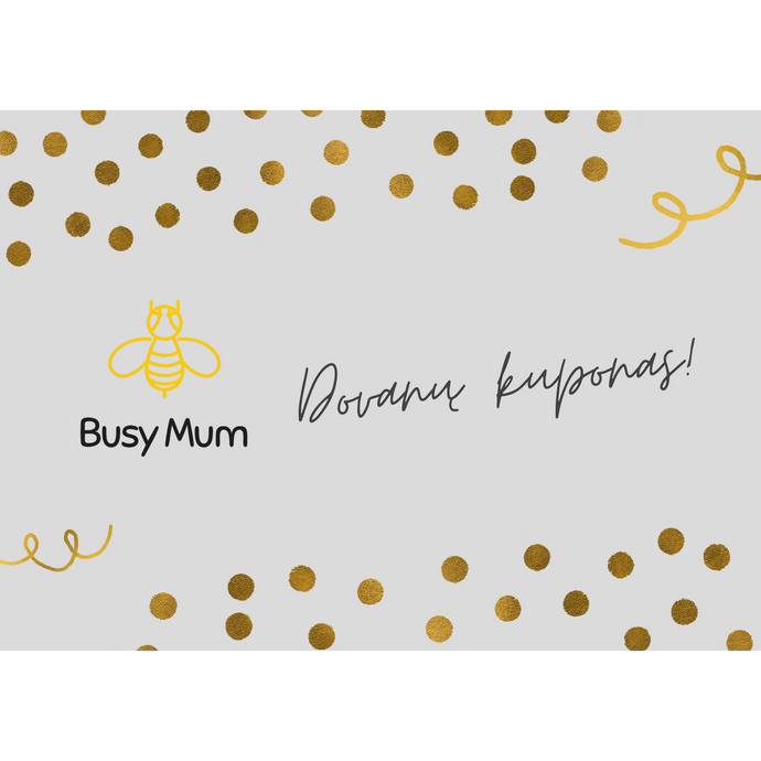 BusyMum dovanų kuponai