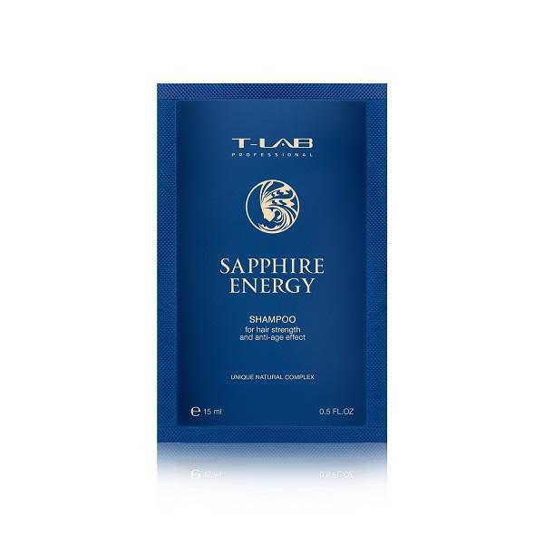 ŠAMPŪNAS T-LAB SAPPHIRE ENERGY 15ML (KELIONĖMS)