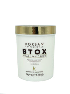 KORBAN BRAZILIAN CACAU BTOX – PLAUKUS ATSTATANTI PROCEDŪRA (1KG)