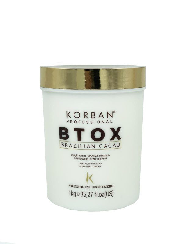 KORBAN BRAZILIAN CACAU BTOX – PLAUKUS ATSTATANTI PROCEDŪRA (1KG)