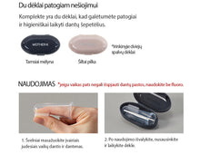 Įkelti vaizdą į galerijos rodinį, Mother-K silikoninis dantų šepetėlis-masažuoklis

