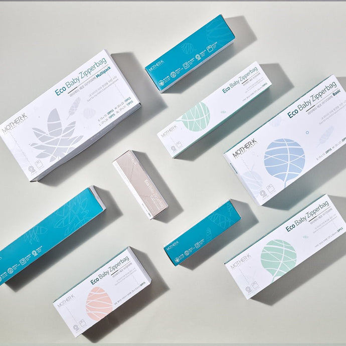 Mother-K ekologiški daugkartiniai užtraukiami maišeliai 30 vnt