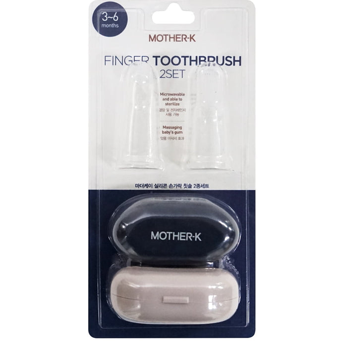 Mother-K silikoninis dantų šepetėlis-masažuoklis